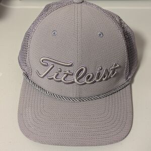 Titleist Gray Mesh Cap